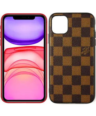 Чехол Brand LV Apple iPhone 11 Pro Max Black brown