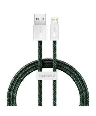Кабель Baseus Dynamic 2 Series Fast Charging Data Cable USB to iP 2.4A 1m Green (CALD040006)