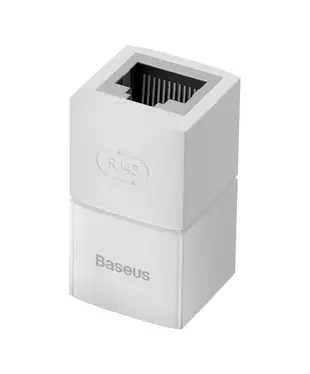 RJ45 коннектор Baseus AirJoy Series Network Cable Connector Plus Moon White 10шт/уп. (B00131100211-00)