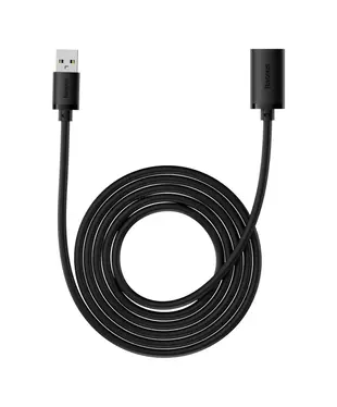 Кабель Baseus AirJoy Series USB3.0 Extension Cable 3m Cluster Black (B00631103111-04)