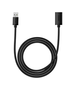 Кабель Baseus AirJoy Series USB3.0 Extension Cable 1.5m Cluster Black (B00631103111-02)