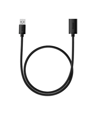 Кабель Baseus AirJoy Series USB3.0 Extension Cable 0.5m Cluster Black (B00631103111-01)
