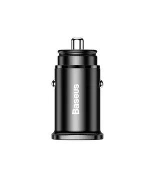 Автомобільний зарядний пристрій Baseus Square metal A+C 30W PPS Car Charger Black (CCALL-AS01)