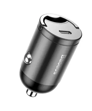 Автомобильное зарядное устройство Baseus Tiny Star Mini PPS Car Charge Type-C Port 30W Gray (VCHX-B0G)
