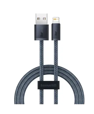 Кабель Baseus Dynamic Series Fast Charging Data Cable USB to iP 2.4A 1m Slate Gray (CALD000416)