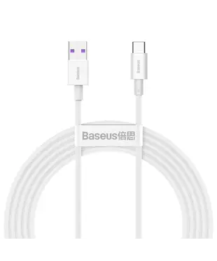 Кабель Baseus Superior Series Fast Charging Data Cable USB to Type-C 66W 2m White (CATYS-A02)
