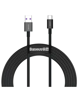 Кабель Baseus Superior Series Fast Charging Data Cable USB to Type-C 66W 2m Black (CATYS-A01)
