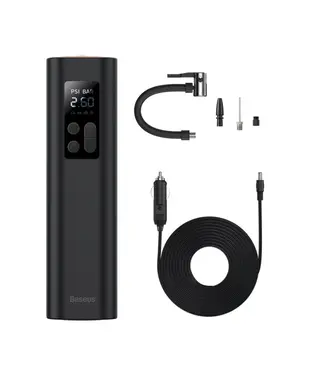 Автомобильный насос Baseus Super Mini Inflator Pump (CRCQ000001)
