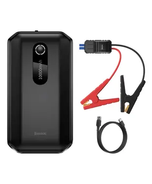 Пусковое устройство (бустер) Baseus Super Energy Air Car Jump Starter (10000mAh ,Peakcurrent 1000A) Black (CGNL020101)