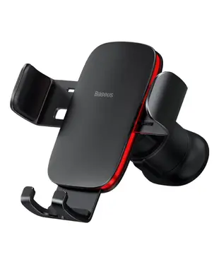 Автодержатель для мобильного Baseus Metal Age II Gravity Car Mount (Air Outlet Version) Black (SUJS000001)