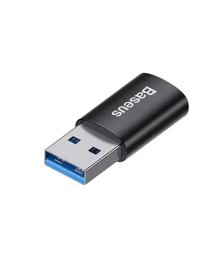 Переходник Baseus Ingenuity Series Mini OTG Adaptor USB 3.1 to Type-C Black (ZJJQ000101)