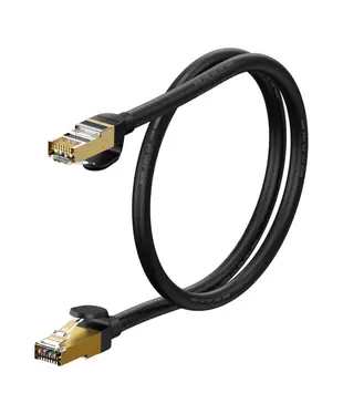 Кабель Baseus high Speed Seven types of RJ45 10Gigabit network cable (round cable) 0.5m Black (WKJS010001)