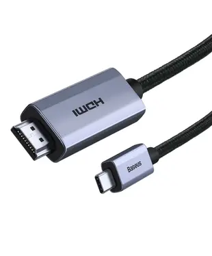 Кабель Baseus High Definition Series Graphene Type-C to HDMI 4K Adapter Cable 1m Black (WKGQ010001)