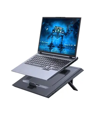 Подставка для ноутбука с охлаждением Baseus ThermoCool Heat-Dissipating Laptop Stand (Turbo Fan Version) Gray (LUWK000013)