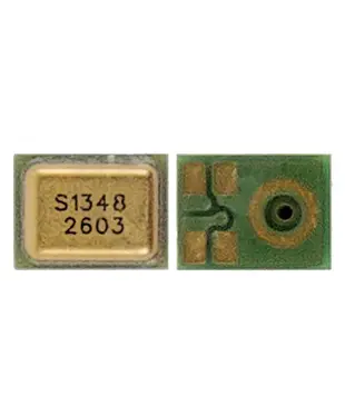 Микрофон Samsung A310F Galaxy A3 2016/A225F/A320F/A326B/A510F/A515F/A520F/A710F/A715F/A720F/A750F/A920F/M205F/M215F/M225F/M325F/G570F/J120H/J200H/J400F/J510H/J600F/J700H/J710F/J730F/N770F/T580/T585/T700, 2.8 x 1.9 x 0.9mm