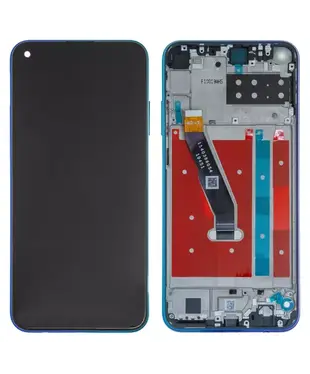 Дисплей Huawei P40 Lite E/Y7p Black original  Aurora Blue F