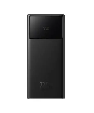 Внешний аккумулятор Baseus Star-Lord Digital Display Fast Charge Power Bank 30000mAh 22.5W Black Overseas Edition (PPXJ080101), Цвет: Черный, Оригинальное название цвета: Black, Батарея, мAч: 30000