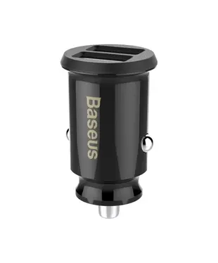 Автомобильное зарядное устройство Baseus Grain Car Charger (Dual USB 5V 3.1A ) Black (CCALL-ML01)