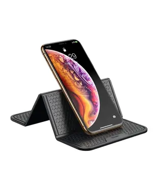 Гелевый коврик держатель Baseus Folding Bracket Antiskid Pad Black (SUWNT-01)