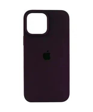 Чехол силиконовый Apple iPhone 15 Pro elderberry
