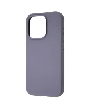 Чехол силиконовый Apple iPhone 15 lavender gray