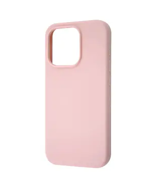 Чехол силиконовый Apple iPhone 15 pink sand