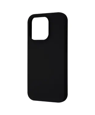 Чехол силиконовый Apple iPhone 15 Pro Black
