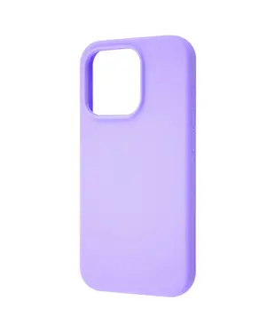 Чехол силиконовый Apple iPhone 15 Pro light purple