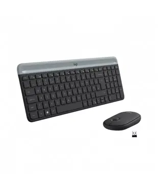 Комплект беспроводной (клавиатура + мышка) Logitech MK470 Black