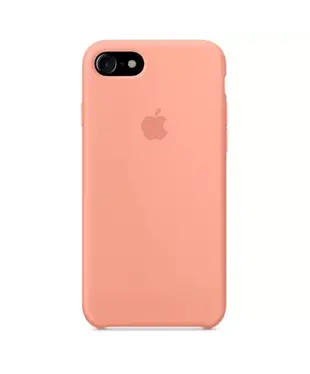 Чехол Apple iPhone 8/ SE 2020/ SE 2022 Silicone cases without cover charging socket Begonia