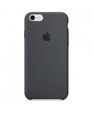 Чехол Apple iPhone 8/ SE 2020/ SE 2022 Silicone cases without cover charging socket Charcoal Gray