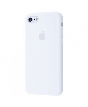 Чехол Apple iPhone 8/ SE 2020/ SE 2022 Silicone cases without cover charging socket White