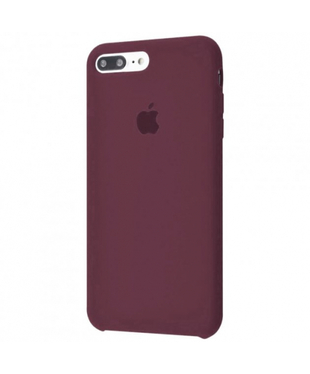 Чохол Apple iPhone 7 Plus/ 8 Plus Silicone cases without cover charging socket Plum, Колір: Сливовий, Оригінальна назва кольору: Plum