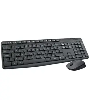 Комплект беспроводной (клавиатура + мышка) Logitech MK235 Black