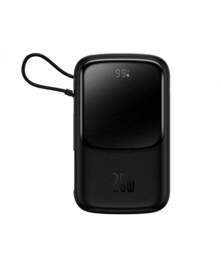 Внешний аккумулятор Baseus Qpow Pro Digital Display Fast Charge 10000mAh 20W Black (PPQD020001)