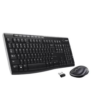 Комплект беспроводной (клавиатура + мышка) Logitech MK270 Black