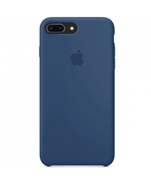 Чохол Apple iPhone 7 Plus/ 8 Plus Silicone cases without cover charging socket Navy Blue, Колір: Синій, Оригінальна назва кольору: Navy Blue