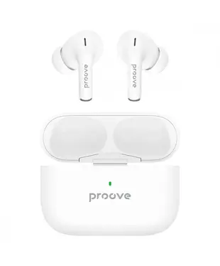 Беспроводные наушники Proove Freestyler TWS white (TWFS00010002), Цвет: Белый, Оригинальное название цвета: White