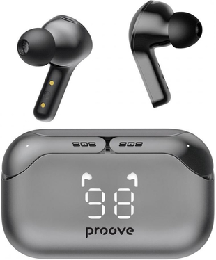 Беспроводные наушники Proove 808 Power TWS gray (TW8800010002), Цвет: Серый, Оригинальное название цвета: Gray