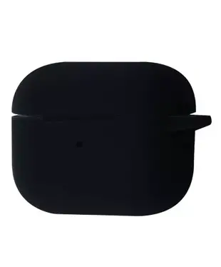 Чехол Silicone Case New for AirPods Pro 2 black, Колір: Чорний, Оригінальна назва кольору: Black