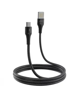 Кабель Proove Double Way Weft Micro USB 2.4A (1m) black (CCDW20001301)