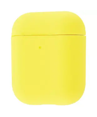 Чехол Silicone Case Slim for AirPods 2 lemonade, Цвет: Желтый, Оригинальное название цвета: Lemonade