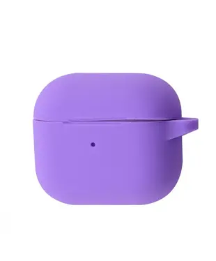 Чехол Silicone Case New for AirPods 3 light purple, Цвет: Фиолетовый, Оригинальное название цвета: Light Purple