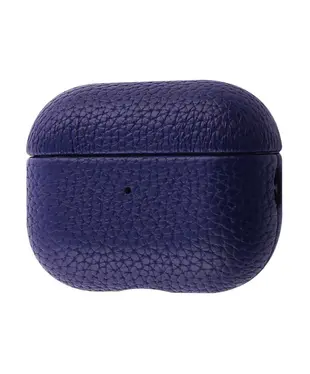 Чехол Leather Case AirPods Pro midnight blue, Цвет: Синий, Оригинальное название цвета: Midnight blue