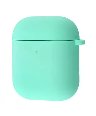 Чехол Silicone Case Full for AirPods 1/2 spearmint, Цвет: Зеленый, Оригинальное название цвета: Spearmint