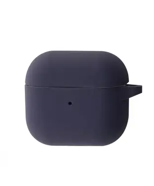 Чохол Silicone Case New for AirPods 3 Gray, Колір: Сірий, Оригінальна назва кольору: Dark gray