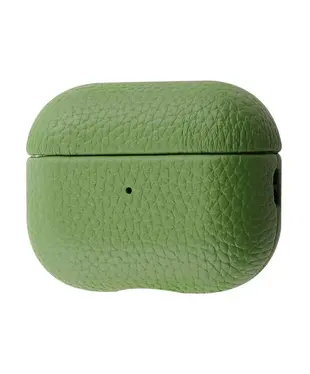 Чехол Leather Case AirPods Pro olive, Цвет: Зеленый, Оригинальное название цвета: Olive