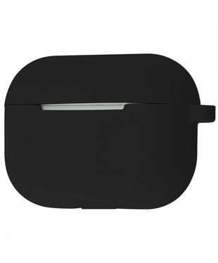 Чехол Silicone Case New for AirPods Pro black, Колір: Чорний, Оригінальна назва кольору: Black