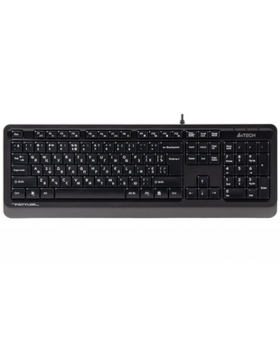 Клавіатура A4Tech Fstyler FK10 (Grey) , USB, черный+серый
