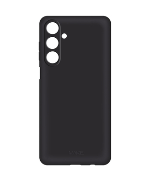 Чехол силиконовый MAKE Samsung Galaxy A16 A165 чорний Skin Black